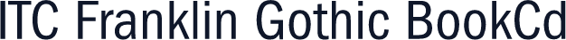 ITC Franklin Gothic BookCd