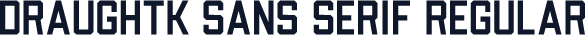 DraughtK Sans Serif Regular