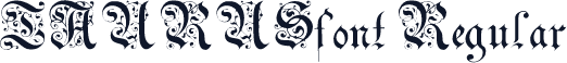 TAURUSfont Regular