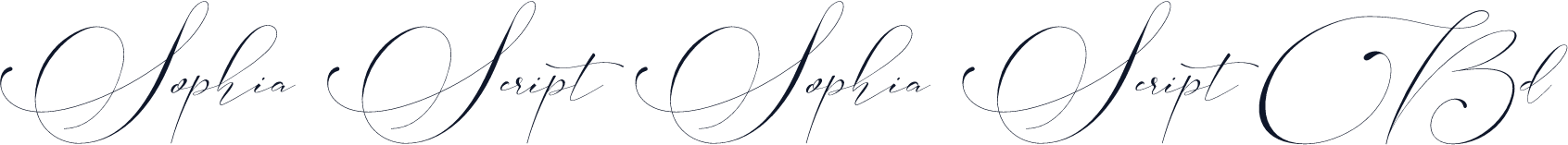 Sophia Script Sophia Script Bd