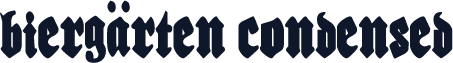 Biergärten Condensed