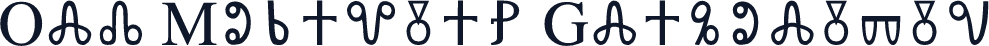 Old Moravian Glagolitic