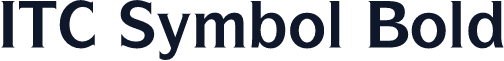 ITC Symbol Bold