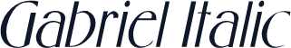 Gabriel Italic