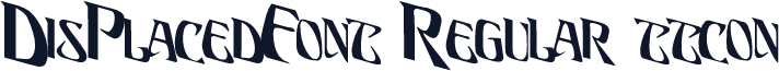 DisPlacedFont Regular ttcon