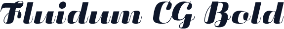 Fluidum CG Bold