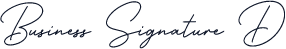 Business Signature D