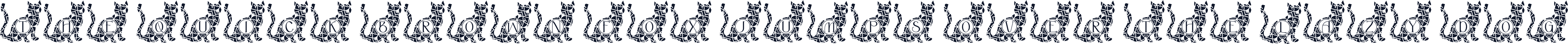 Excited Cat Mandala Monogram