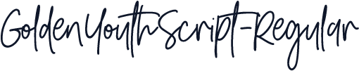 GoldenYouthScript-Regular