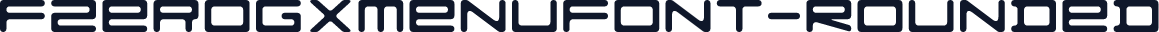 FZeroGXMenuFont-Rounded