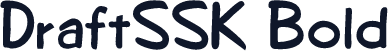 DraftSSK Bold