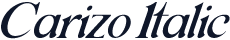 Carizo Italic