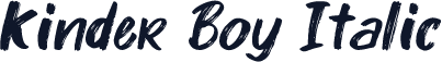 Kinder Boy Italic