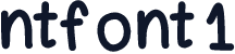 ntfont1