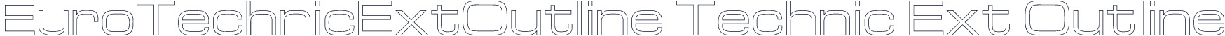 EuroTechnicExtOutline Technic Ext Outline