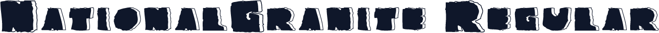 NationalGranite-Regular