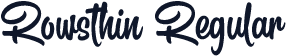 Rowsthin Regular