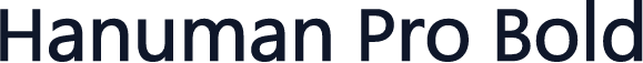 Hanuman Pro Bold
