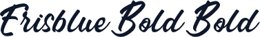 Erisblue Bold Bold