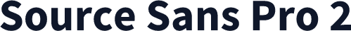 服务器字体 Source Sans Pro 2