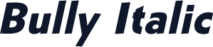 Bully Italic