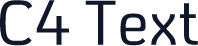 C4 Text
