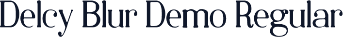 Delcy Blur Demo Regular