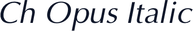 Ch Opus Italic