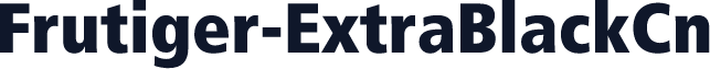 Frutiger-ExtraBlackCn