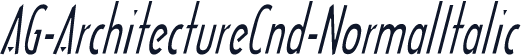 AG-ArchitectureCnd-NormalItalic