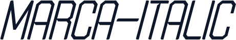 Marca-Italic