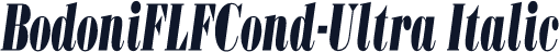 BodoniFLFCond-Ultra Italic