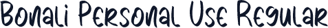 Bonali Personal Use Regular