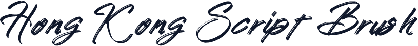 Hong Kong Script Brush