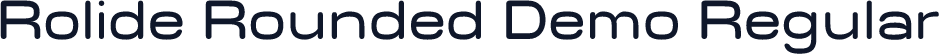 Rolide Rounded Demo Regular