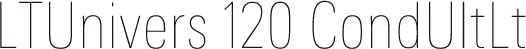 LTUnivers 120 CondUltLt