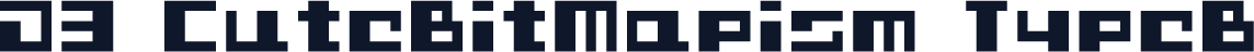 D3 CuteBitMapism TypeB