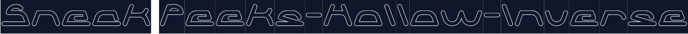 Sneak Peeks-Hollow-Inverse