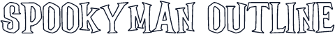 Spookyman Outline