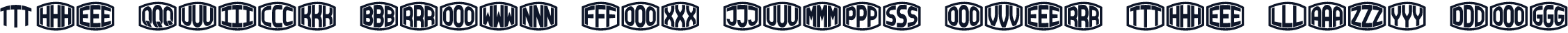 Blocky Monogram Regular