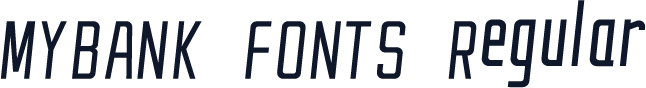 MYBANK FONTS Regular