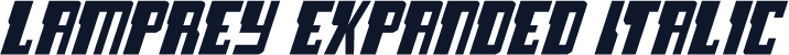 Lamprey Expanded Italic