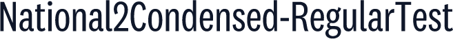 National2Condensed-RegularTest