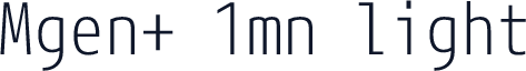 Mgen+ 1mn light