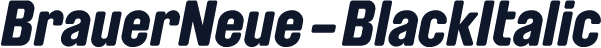 BrauerNeue-BlackItalic