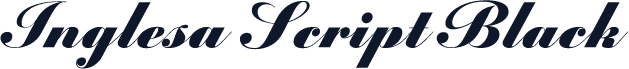 Inglesa Script Black