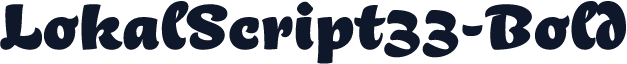 LokalScript33-Bold