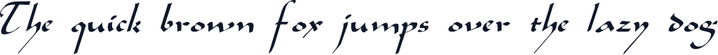 Aladdin Italic