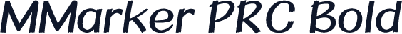 MMarker PRC Bold
