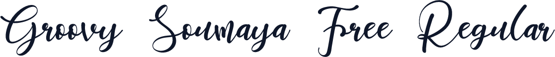 Groovy Soumaya Free Regular